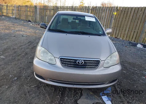 2007 Toyota Corolla Le z USA, uszkodzony, nr VIN 2T1BR32E87C802871